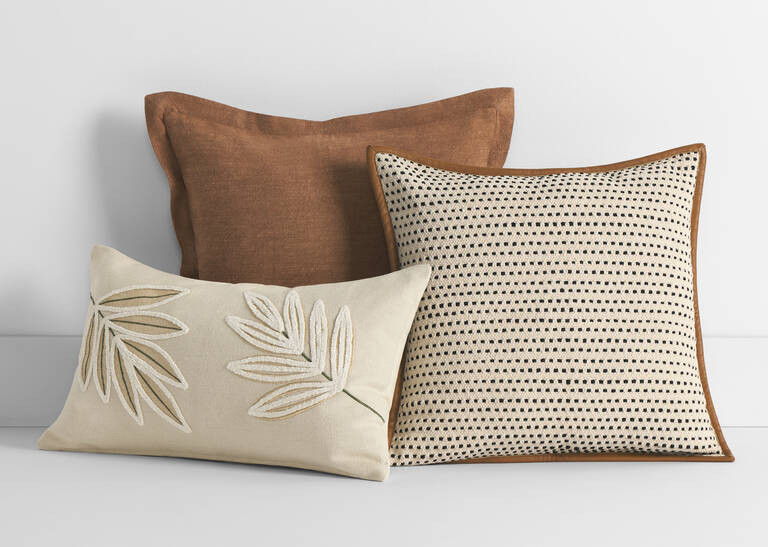 Warm Botanical Pillow Set | Urban Barn