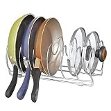 iDesign InterDesign Kitchen Cabinet Storage Skillets, Pans-13, Chrome Classico Cookware 13", Pan Org | Amazon (US)
