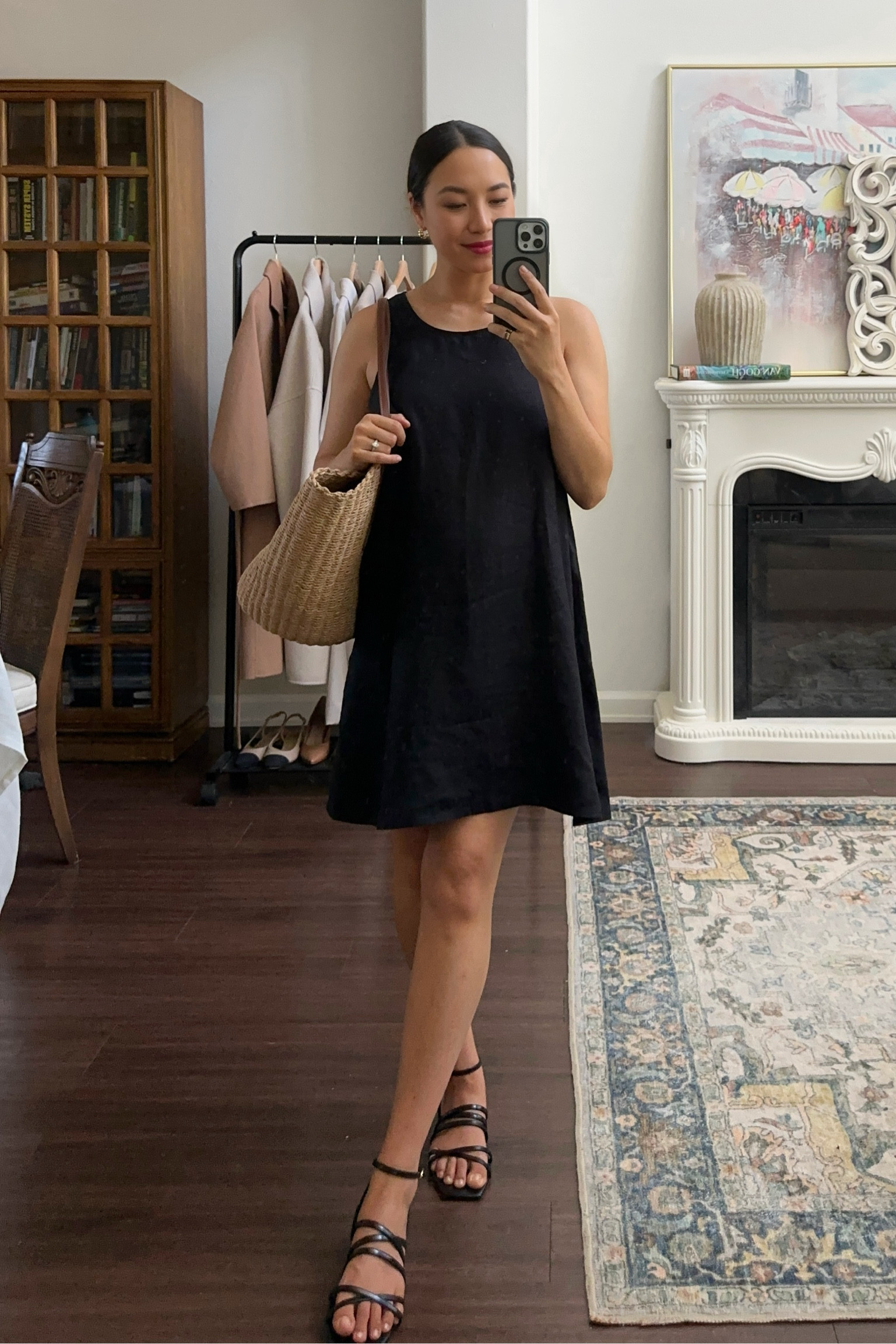 This linen dress has already been on repeat SO much! It’s the perfect throw on dress for summer (bonus that it can be worn with a regular bra) and *the* perfect pregnancy dress 

• wearing small 
• available in a few other colors 

#LTKStyleTip #LTKSeasonal