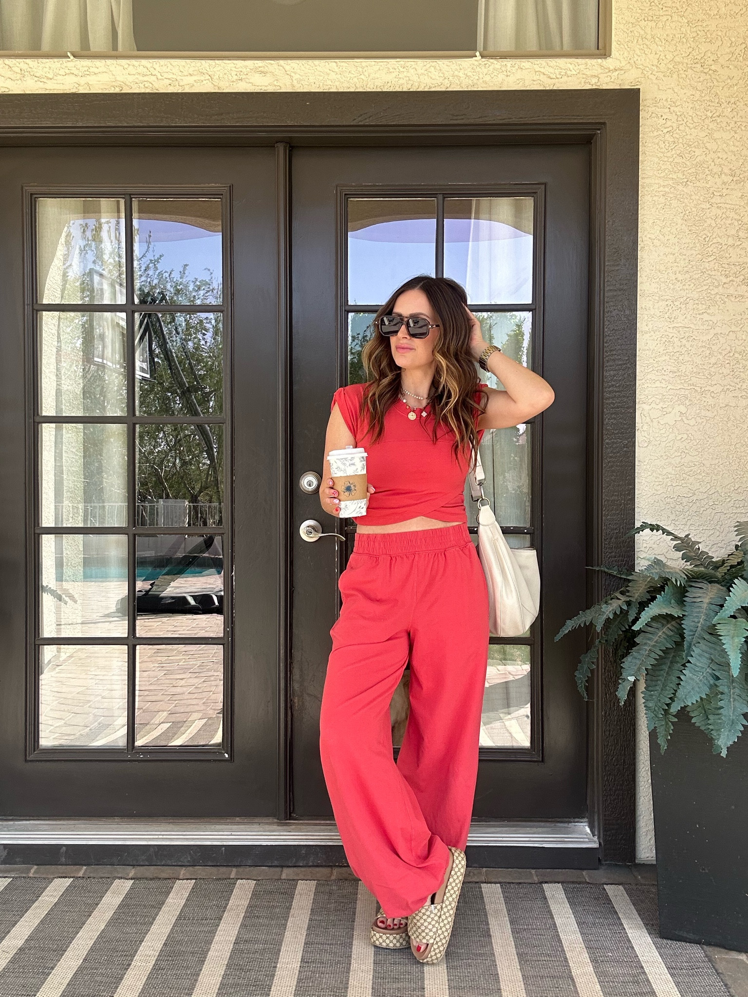 I love me a good matching set and this is one of them! Wearing XS. Comes in many color options!

#LTKActive #LTKFindsUnder100 #LTKTravel