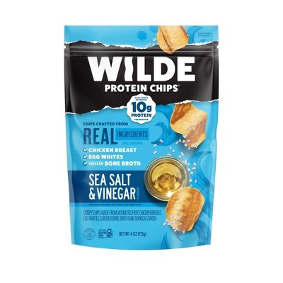 WILDE 10g Protein Chips Sea Salt & Vinegar - 4oz | Target