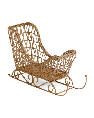 Rattan Sleigh | TJ Maxx