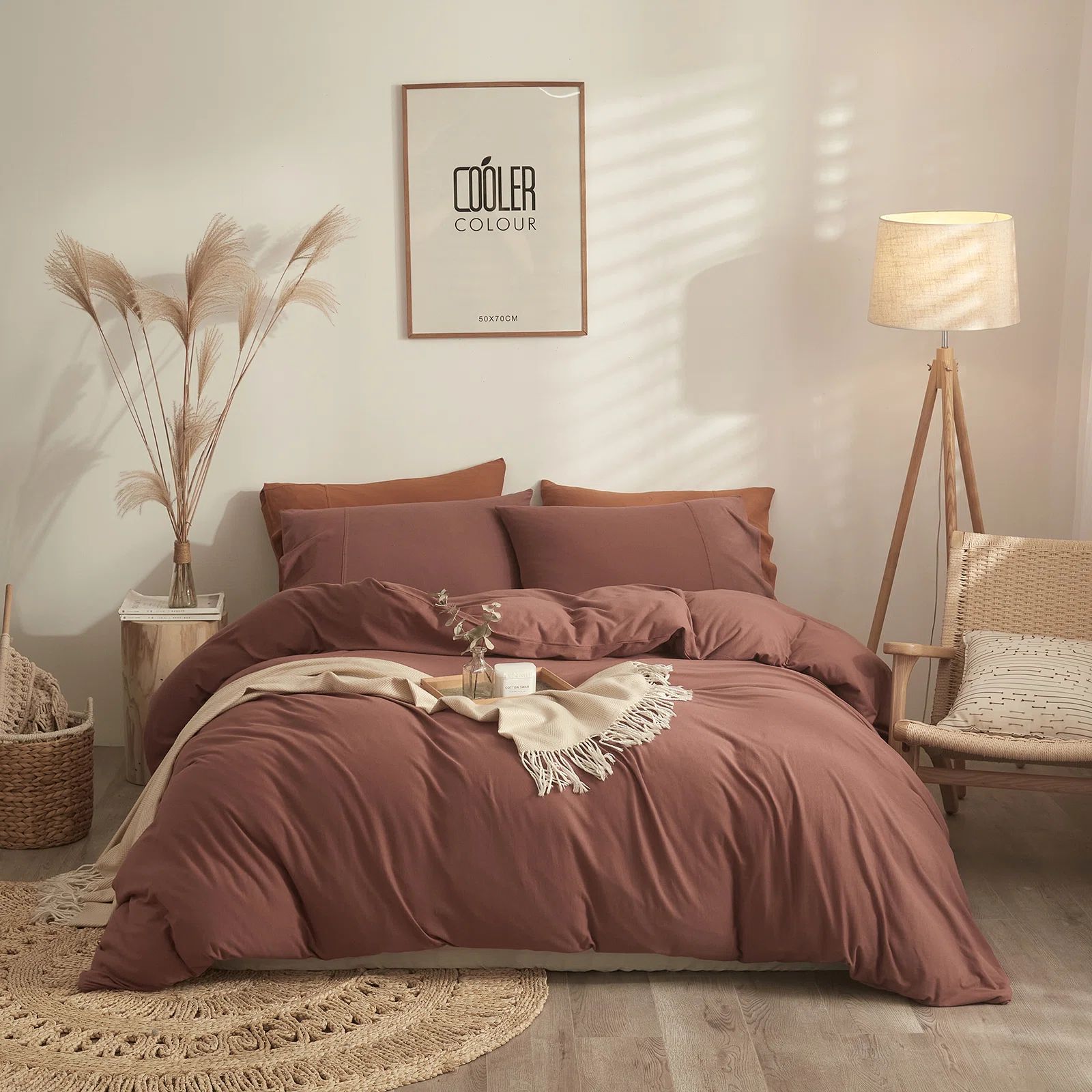 Luxury Soft 100% Cotton Duvet Cover Set | Wayfair North America