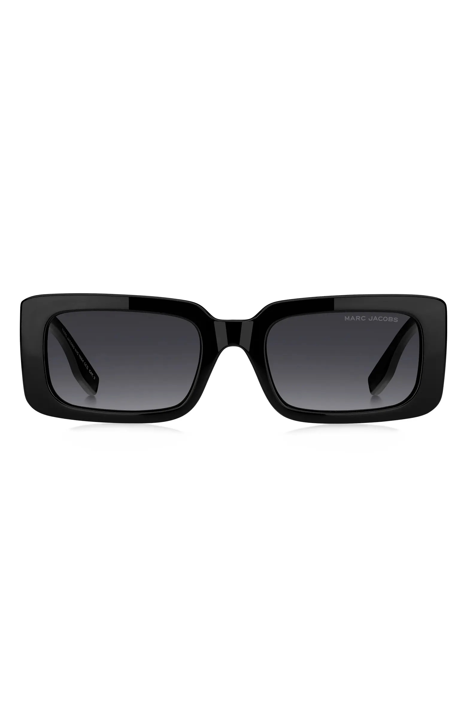Marc Jacobs 53mm Gradient Rectangular Sunglasses | Nordstrom | Nordstrom