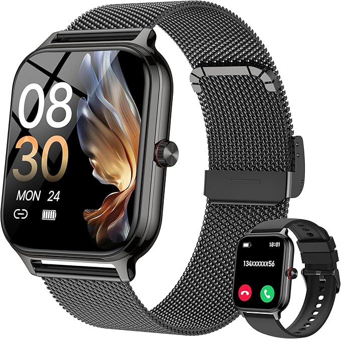 Smart Watch for Women & Men, 2026 New 1.96’’ Reloj Inteligente Para Mujer Answer/Make Calls, ... | Amazon (US)