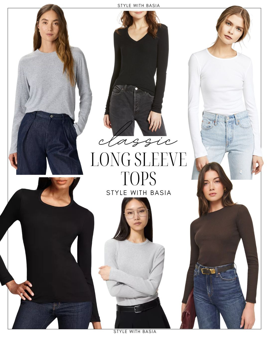 A classic long-sleeve top is one of those quiet wardrobe staples that often gets worn far more than expected. Comfortable, versatile, and perfect for layering, it can support your wardrobe throughout much of the year. 🤍

#ClassicWardrobe #WardrobeBasics #LongSleeveTop #TimelessStyle #ClassicStyle #StyleWithBasia 

 #LTKootd