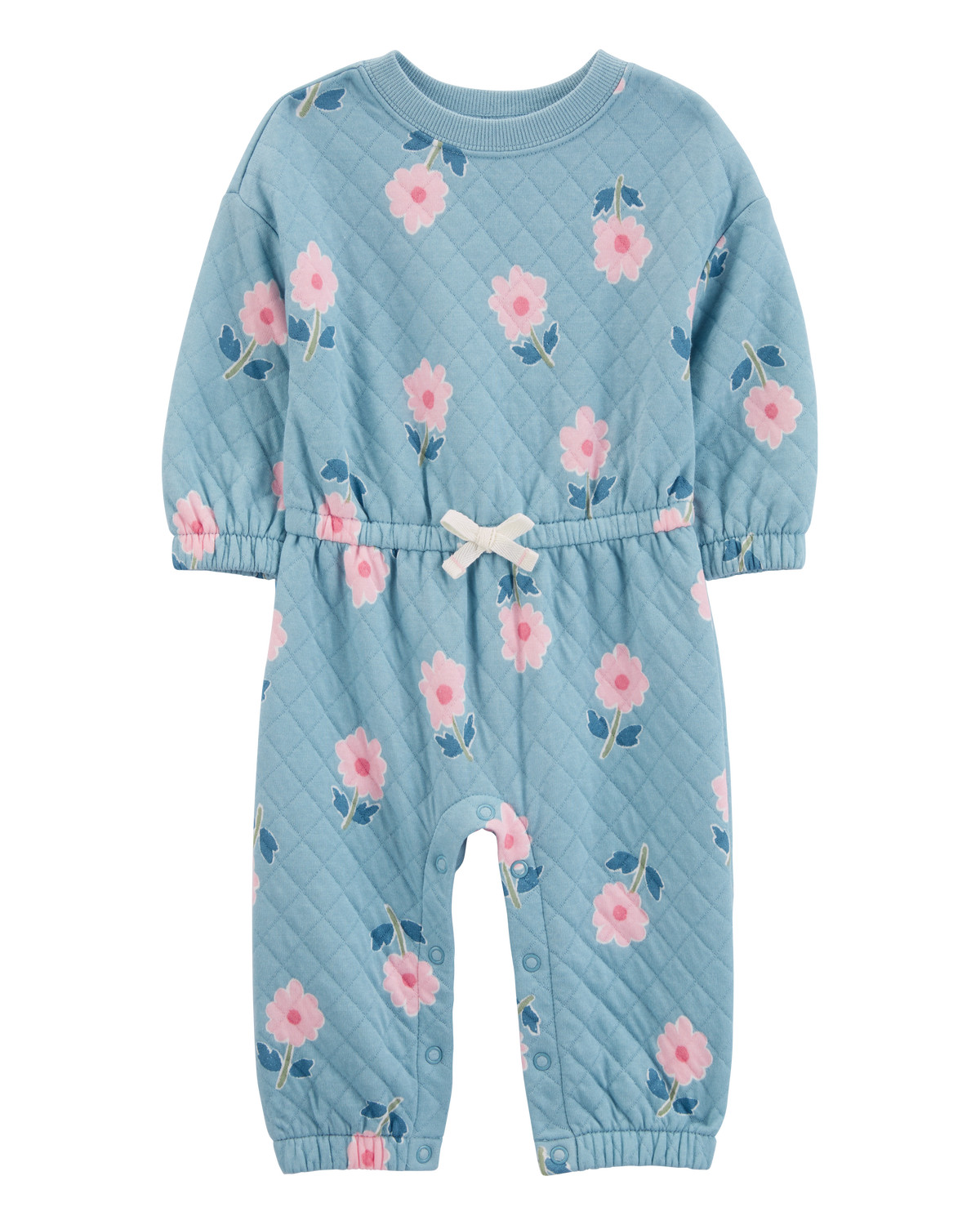 Baby Floral Double-Knit Jumpsuit - Carter's | Carter's | Carter's Inc
