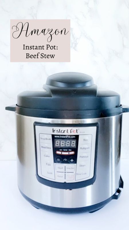 BEEF STEW in my Amazon Instant Pot!

Cooking / Healthy Meal / Instapot / Kitchen

#LTKhome #LTKfindsunder100 #LTKSeasonal