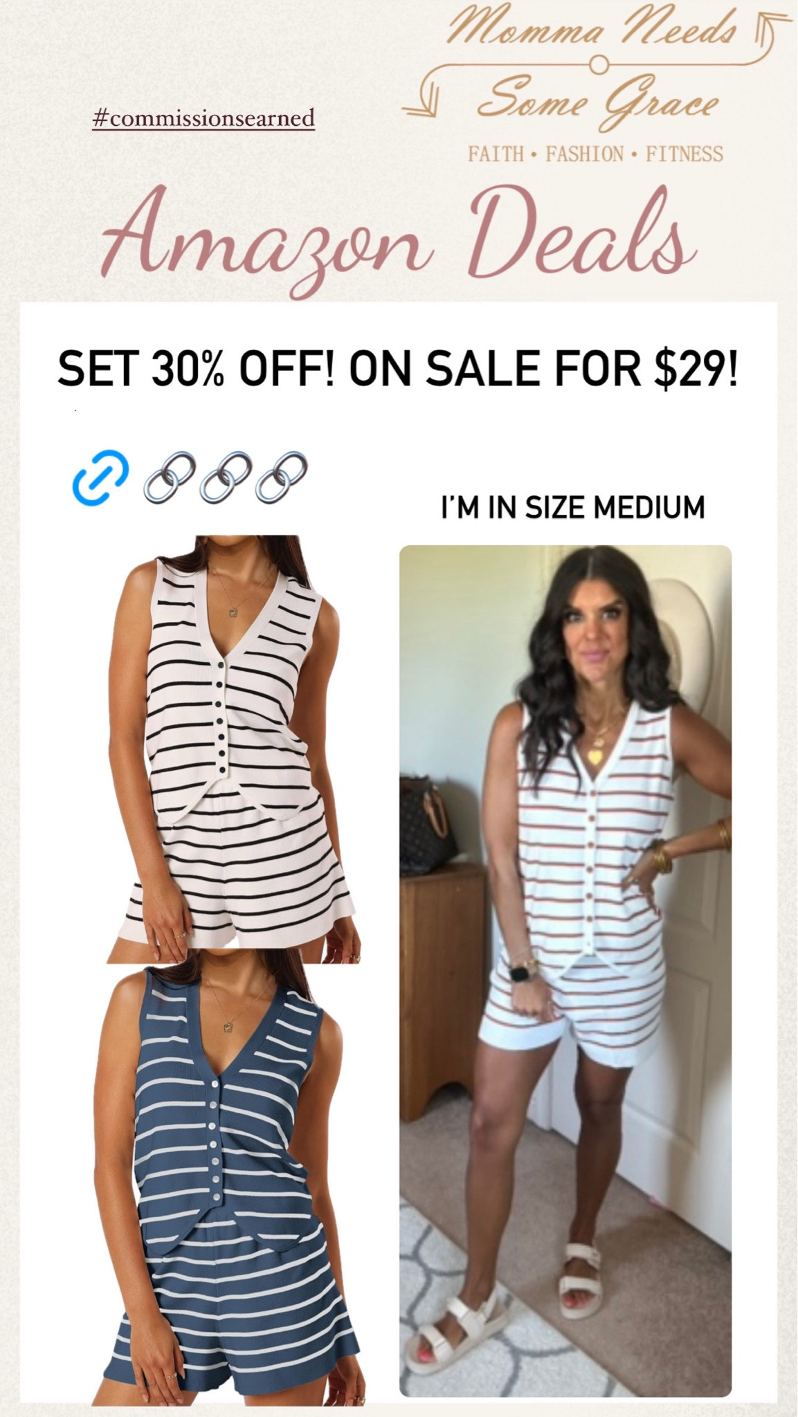 Amazon set on sale today! 

#LTKSeasonal #LTKFindsUnder100 #LTKStyleTip