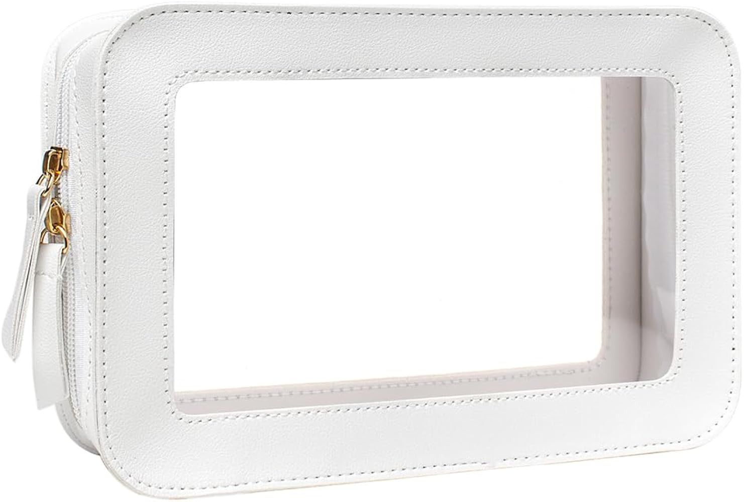 FFpaw Clear Makeup Bag Organizer, TSA Approved Portable Travel Toiletry Bag Multipurpose Cosmetic... | Amazon (US)