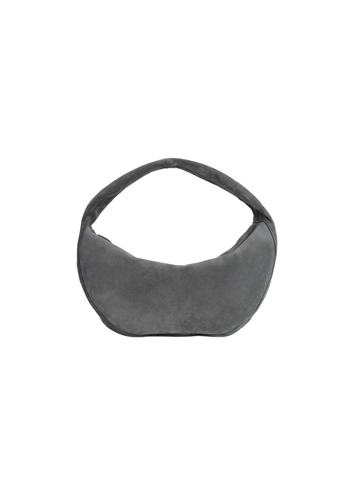 Maxi Cush Cement Suede Bag | MODISTE