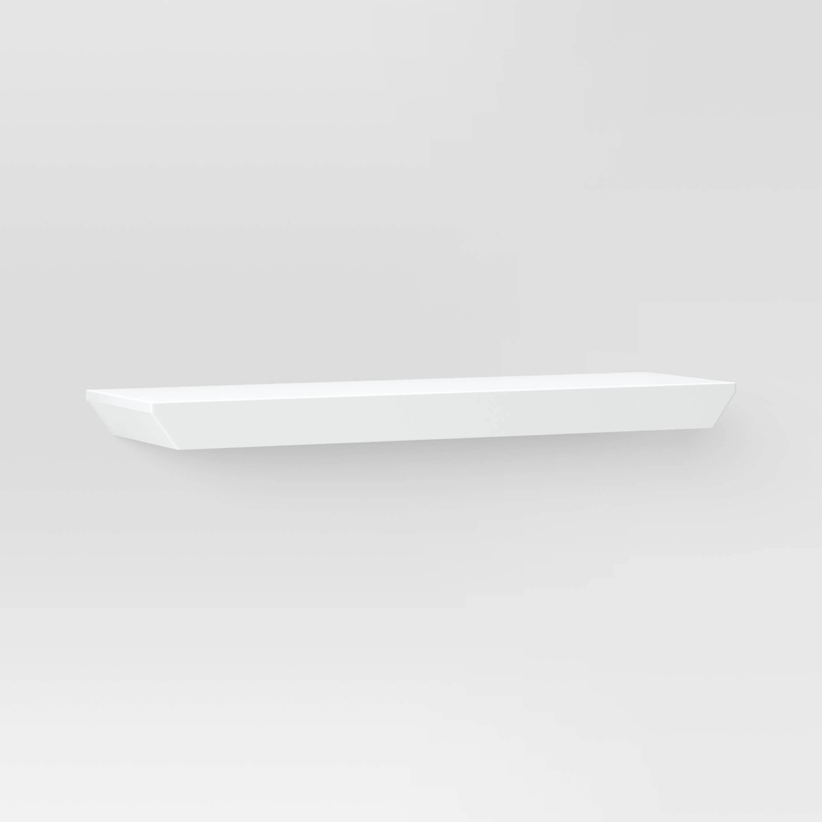 Wedge Shelf with Rod Bracket White - Threshold™ | Target