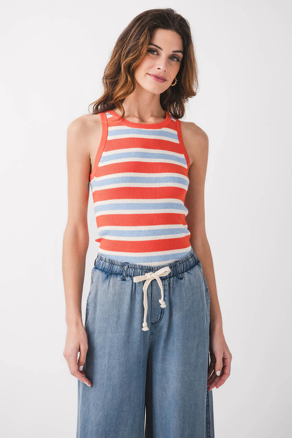 FRNCH Stripe Knit Tank | Social Threads
