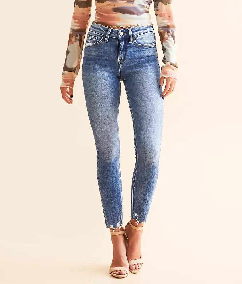 Mid-Rise Ankle Skinny Stretch Jean | Buckle
