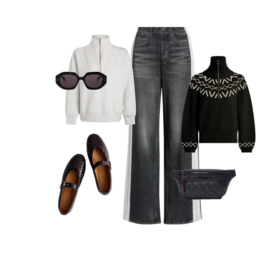 The Miramar pants from Rag & Bone are so popular right now for travel and just general hanging around!! 
We have paired them with these comfy black ballet flats from Madewell!

#LTKSeasonal #LTKOver40 #LTKTravel