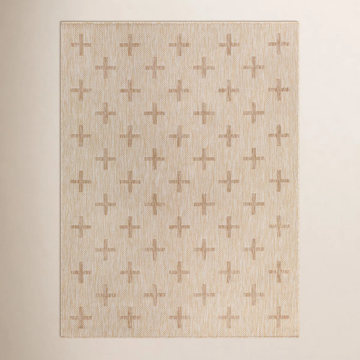Bronwyn Geometric Machine Woven Indoor / Outdoor Rug | Wayfair North America
