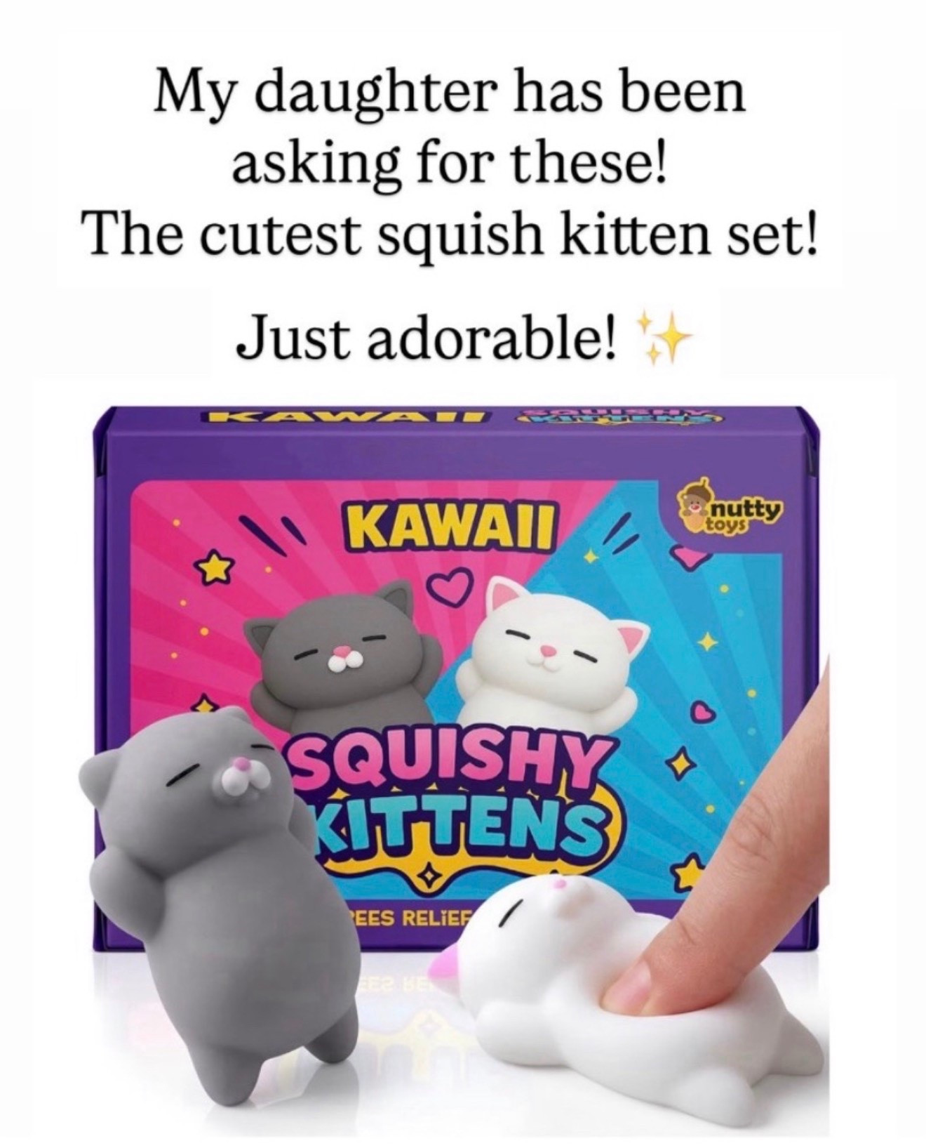 Squish kitten set

#LTKKids