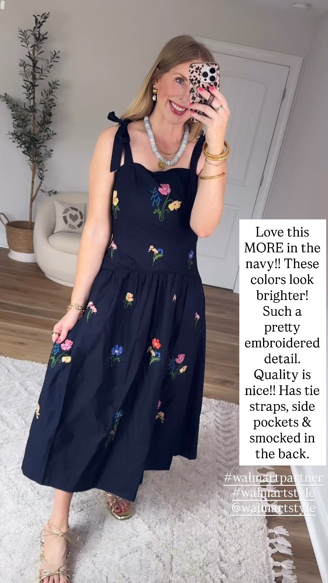 Weekend Walmart Wins try-on
Floral embroidered midi dress- small, runs big, size down if you can!

#walmartpartner #walmartstyle @walmartstyle

#LTKmomlife #LTKootd #LTKgrwm