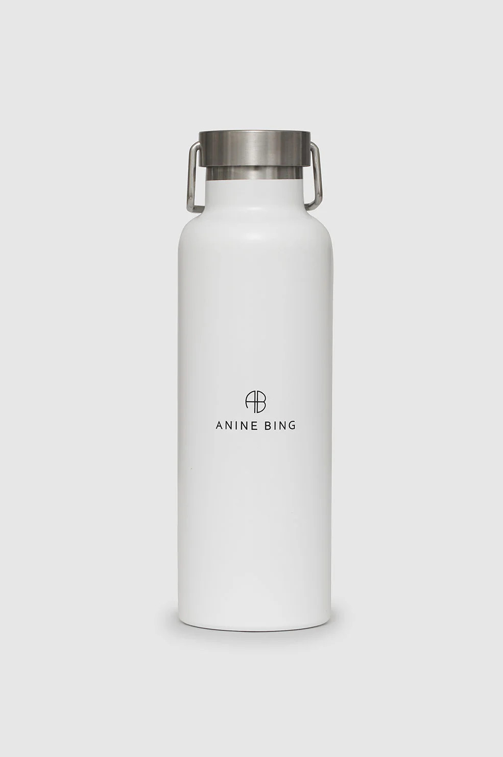 AB Water Bottle - White | Anine Bing