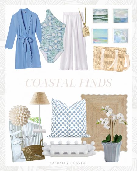 Coastal pieces I’ve been crushing on this week! 😍
-
Coastal home decor, coastal style, coastal decor, coastal home ideas, beach house decor, lake house decor, summer bathrobe, LAKE pajamas, summer pajamas, spring robe, Mother’s Day gift idea, gifts for mom, gifts for her, vacation outfit, one piece swimsuit, resort wear, white beach pants, swim cover-ups, abstract art, coastal artwork, blue artwork, small artwork, scallop robe, blue robe, cooler, mini palm decorative pillow, spring pillow covers, blue & white pillow covers, Etsy pillows, couch pillows, cushions, natural jute rug, Amazon rugs, scalloped area rug, 5x8 scallop rug, table lamp, cordless table lamp, small lamp shade, woven lamp shade, ruffled swimsuits, summersalt swimsuits, palazzo pants with ties, wide leg pants, swimsuit coverup, one shoulder swimsuit, real white seashell sphere, gold palm pendant necklace, resort style, faux orchids, artificial potted flowers, fluted tulip cachepot, Amazon flowers, Amazon coffee table books, coastal coffee table books, jute Amazon rugs, woven Amazon rugs, living room rugs, 9x12 rugs, 8x10 rugs, 10x13 rugs, entryway rugs, 3x5 rugs 

#LTKhome #LTKfindsunder100 #LTKstyletip