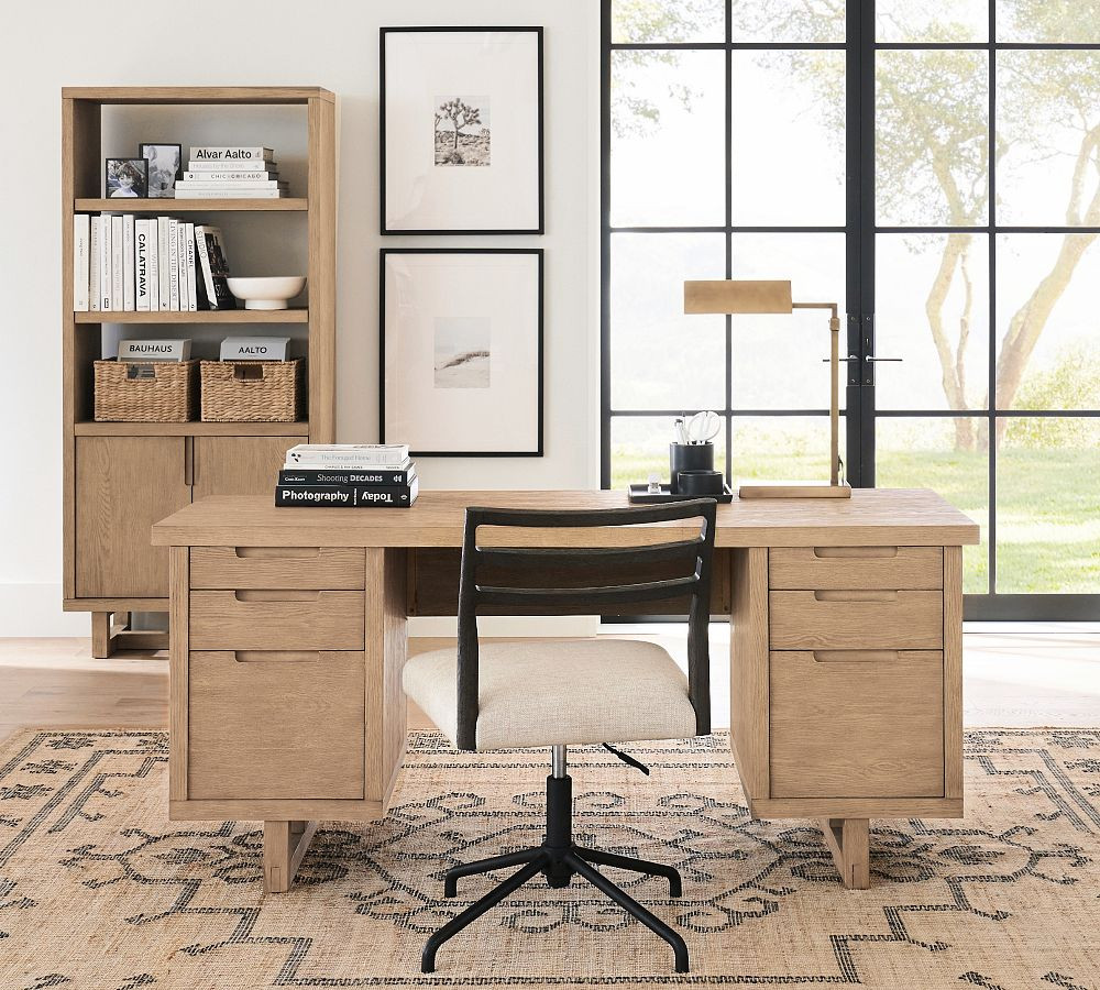 Portola Executive Desk | Pottery Barn (US)