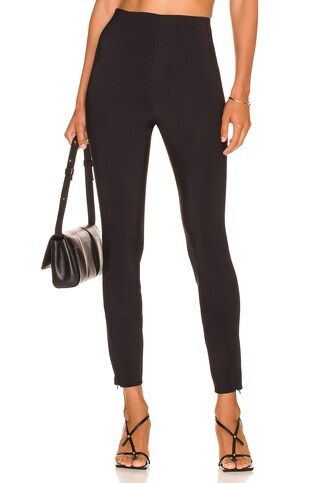 Theory Seamed Legging in Black from Revolve.com | Revolve Clothing (Global)