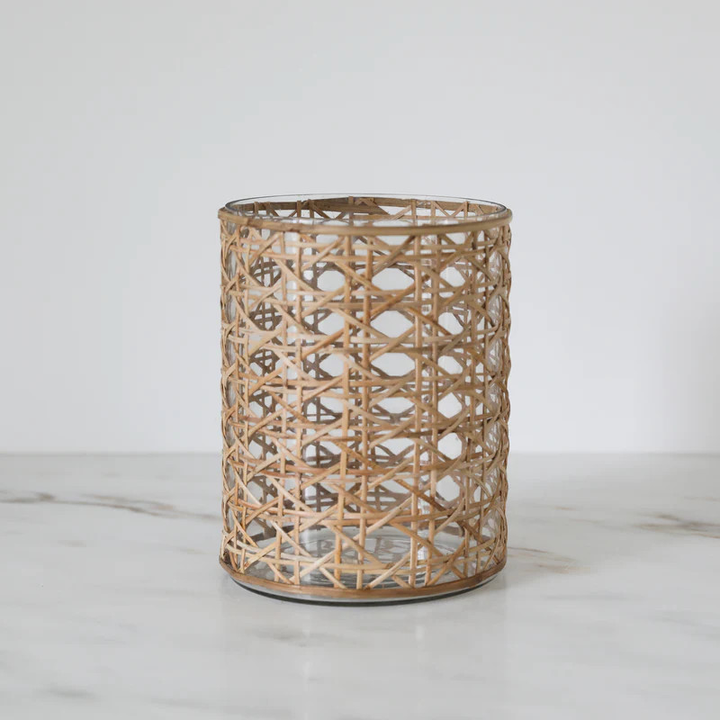 Cane Wrapped Hurricane | Jansen Home