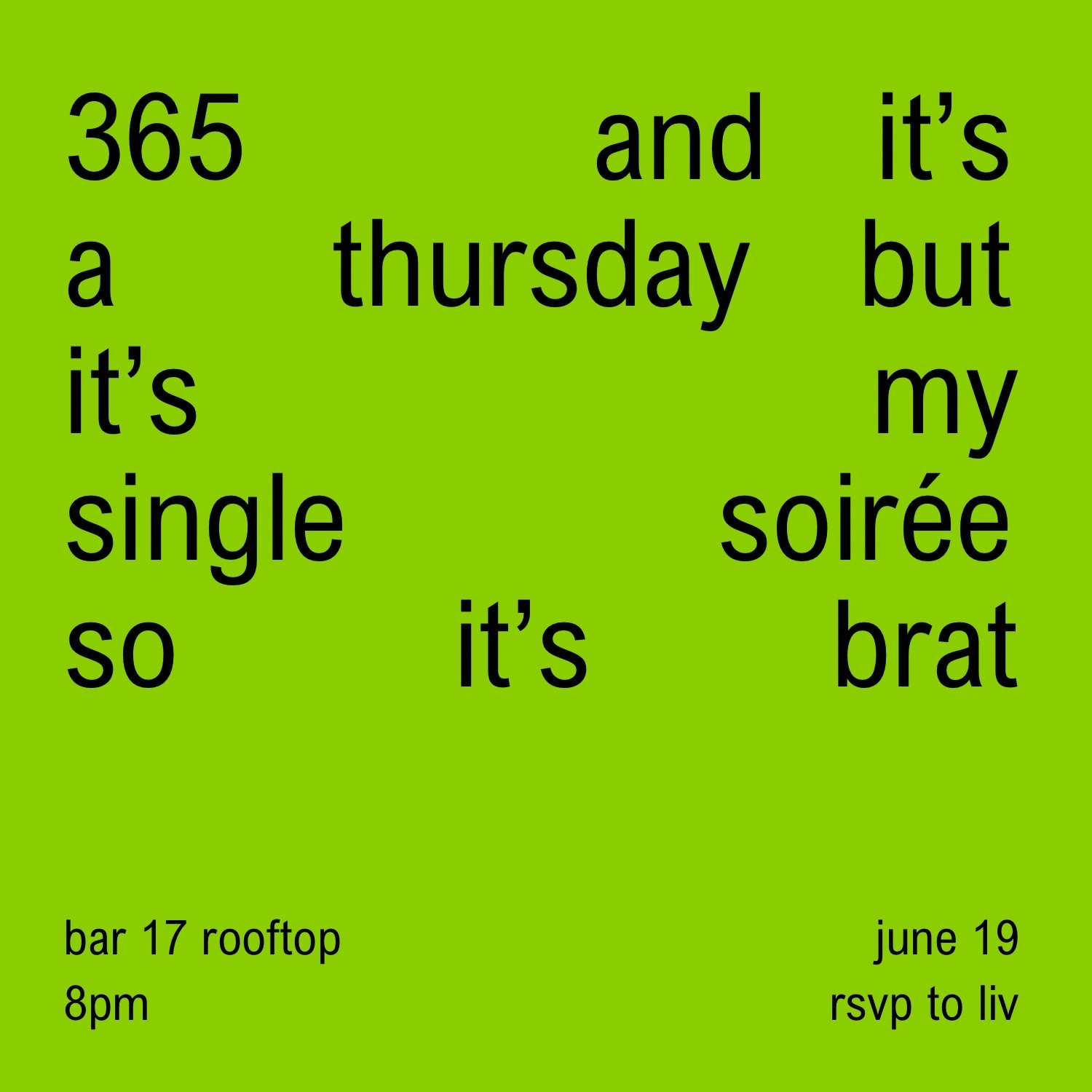 Brat Party Invitation Template 

Divorce / Breakup Party Summer Single Soirée 💚 

brat album Charli xcx brat green lime green brat summer party invitation

#LTKParties #LTKU #LTKSeasonal