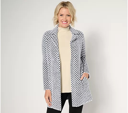Liverpool Los Angeles Open-Front Coatigan Sweater - QVC.com | QVC