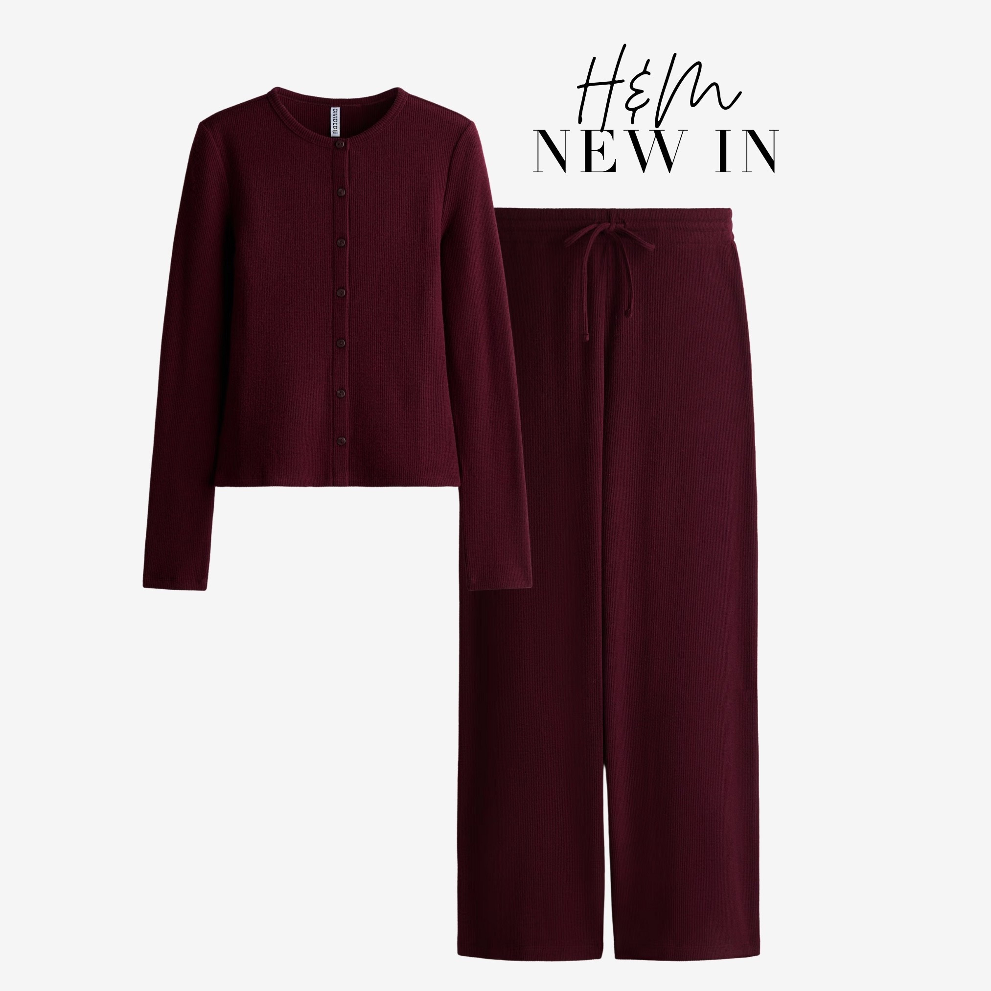 H&amp;M Burgundy Set❤️

#LTKuk #LTKeurope #LTKwinter