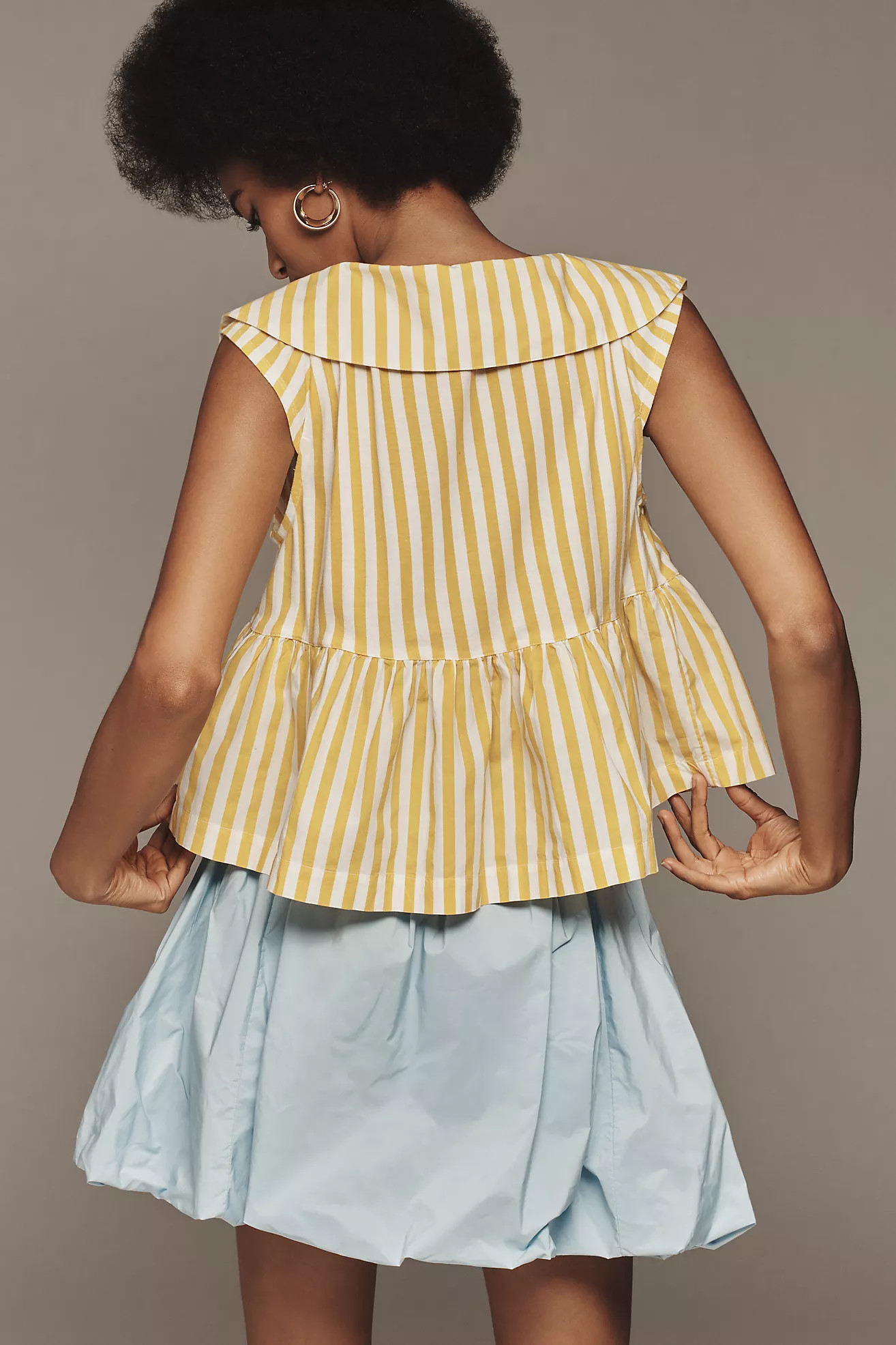 Maeve Babydoll Blouse | Anthropologie (US)