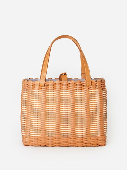Joyce Rattan Picnic Tote | J.McLaughlin