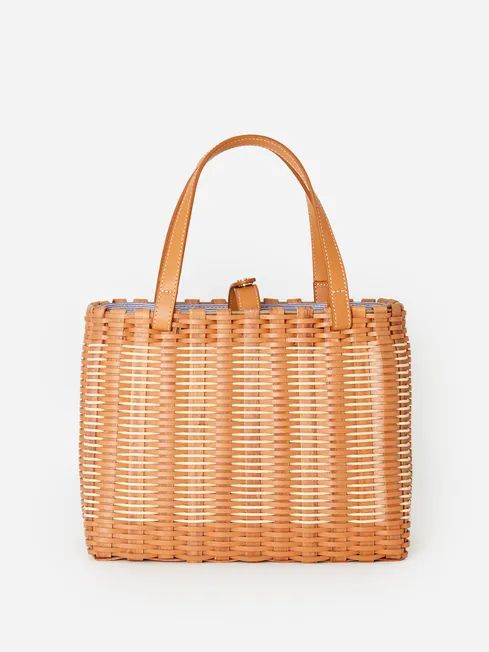 Joyce Rattan Picnic Tote | J.McLaughlin