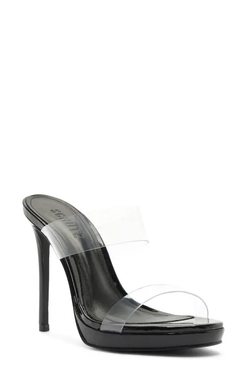 Schutz Ariella Platform Sandal in Black at Nordstrom, Size 7 | Nordstrom