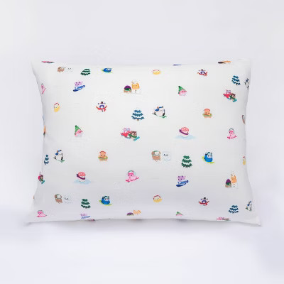 SquishPillow Standard Pillowcase Best in Snow White | Target
