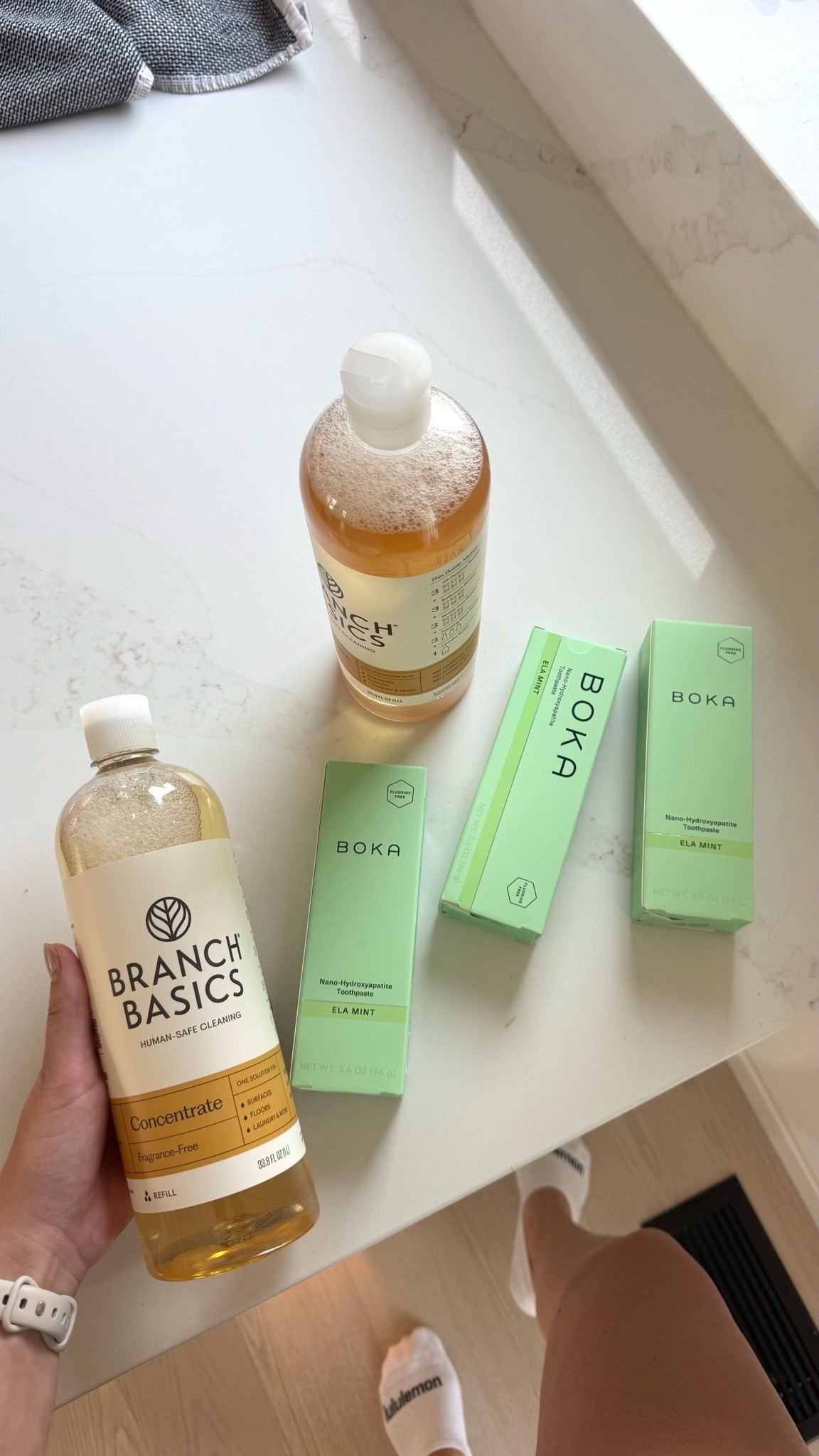 Restock of my favorite non toxic cleaning concentrate & fluoride free toothpaste

@Branch Basics

#LTKHome #LTKSaleAlert
