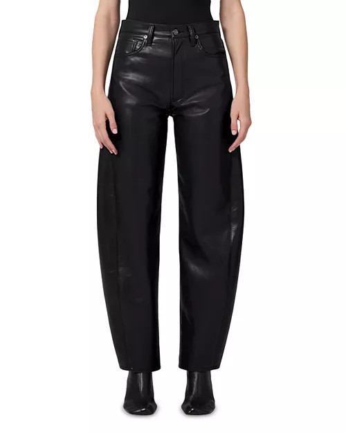 Luna High Rise Curved Taper Pants | Bloomingdale's (US)