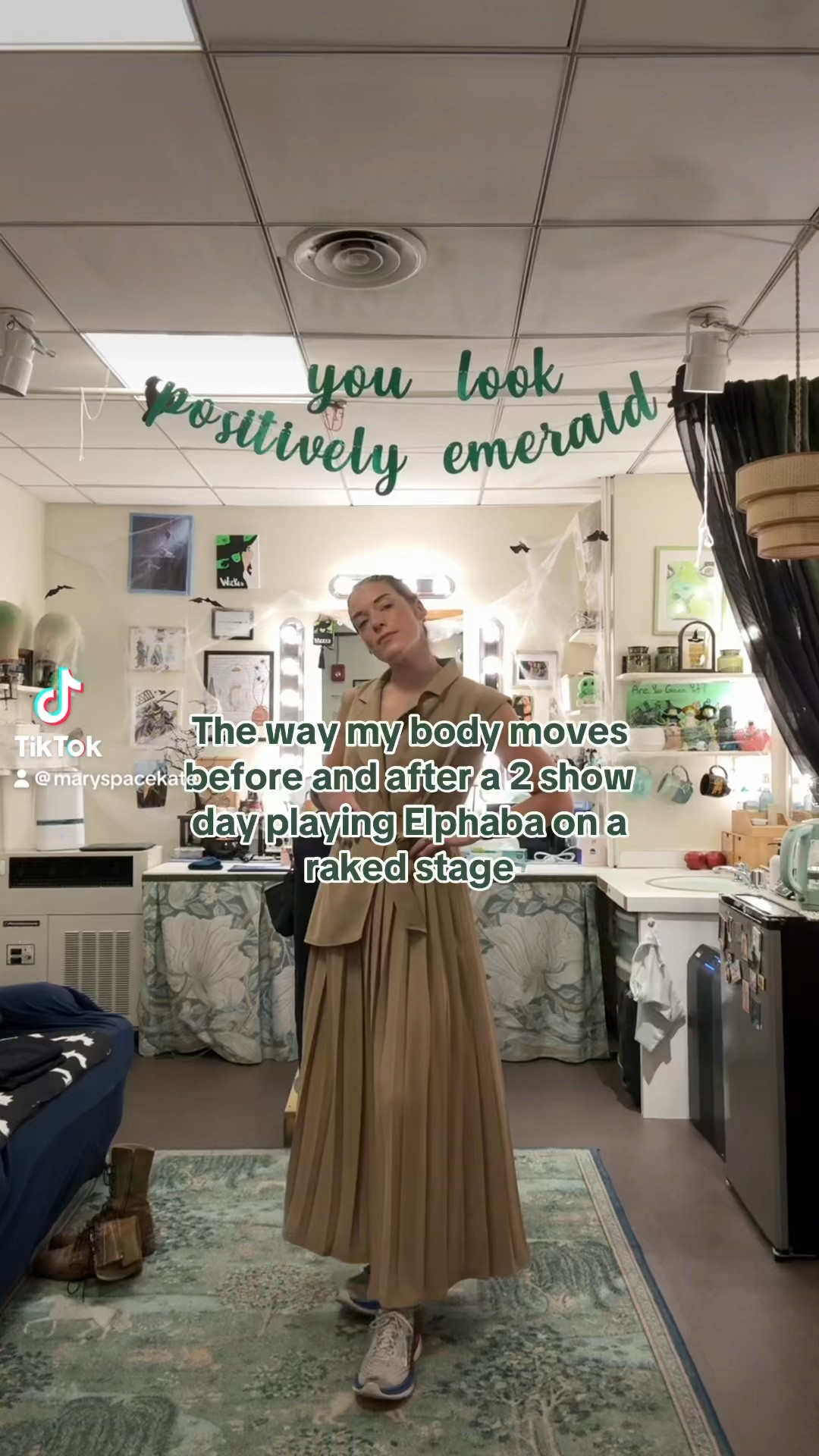 The first dress in the video!