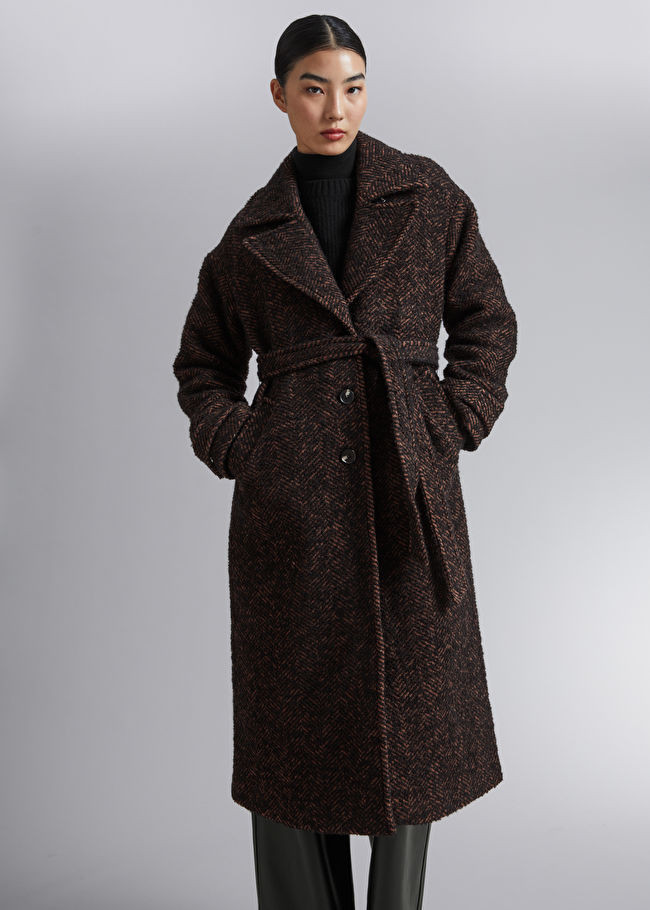 DESIGNED IN PARIS
      Belted Wool Knit Coat
      
         
			$299
	

		

      
      
     ... | & Other Stories US