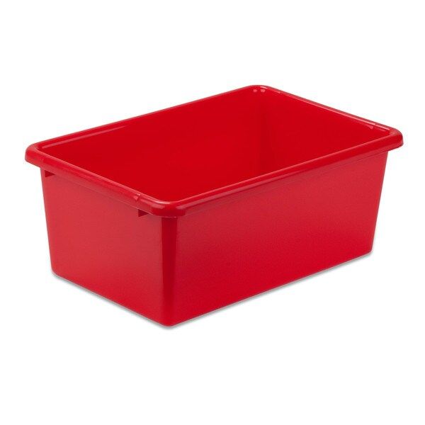 Honey-Can-Do Plastic Bin-Small Red | Bed Bath & Beyond