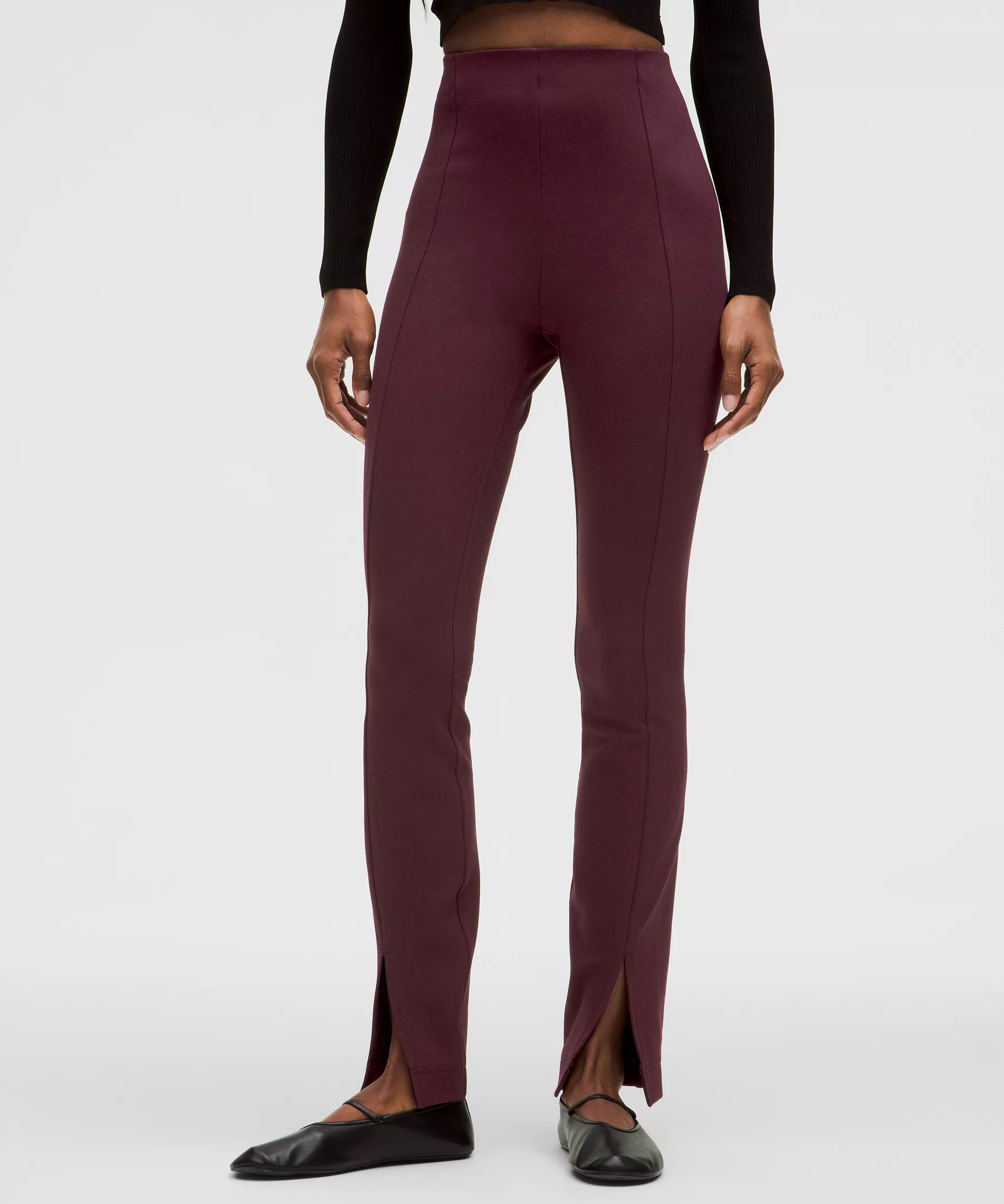 Stretch Knit High-Rise Pull-On Pant | lululemon (CA)