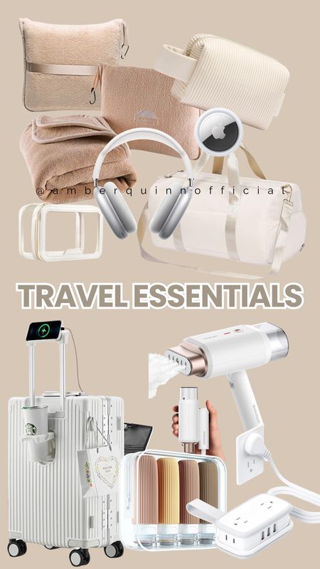 Explore the World with Confidence! From TSA-approved luggage to compact travel pillows, my curated collection of travel essentials ensures you're prepared for any adventure. Say goodbye to packing stress and hello to seamless travels. Shop now and make every journey unforgettable!

#LTKtravel #LTKU #LTKitbag