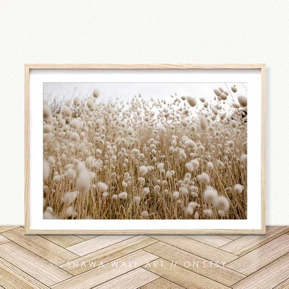 Farmhouse Wall Art Dried Flowers Prints Art Farm House | Etsy | Etsy (US)