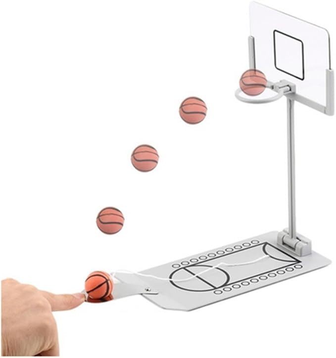 Avtion Basketball Game, Mini Desktop Tabletop Portable Travel or Office Game Set for Indoor/Outdo... | Amazon (US)