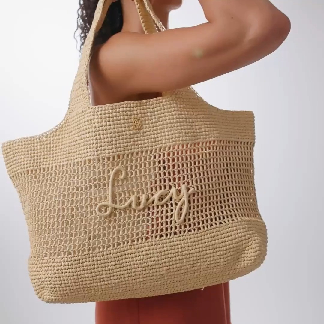 Obsessed is an understatement 🤎✨ this Abbott Lyon viral beach tote is EVERYTHING for summer days, vacations & beach club vibes 🌊☀️

The personalised raffia tote is handwoven (yes, HANDMADE 😍) with that effortlessly oversized east-west shape we all love. Super lightweight but still sturdy enough for all your beach essentials — sunscreen, towel, sunnies, snacks… everything fits.

And the best part?? Your name or initials in luxe stainless steel, wrapped in raffia for that elevated, custom feel. It’s giving quiet luxury meets coastal chic 🐚

If you love aesthetic, personalised pieces that look designer but feel unique to YOU… this is your sign 🤍

#abbottlyon #beachtote #raffiatote #personalisedbag #summerbag #vacationstyle #beachvibes #coastalaesthetic #summeressentials #resortwearstyle #luxurystyle #minimalstyle #neutralstyle #beachoutfit #travelmusthaves #vacationready #summerfashionfinds #ltksummer #ltkstyle #ltkfinds #ltkitbag #designerinspired #chicaccessories #beachbagessentials #elevatedbasics #itgirlstyle #viralfinds #trendingnow #summermusthaves #coastalchic 

 #LTKSeasonal #LTKU #LTKTravel