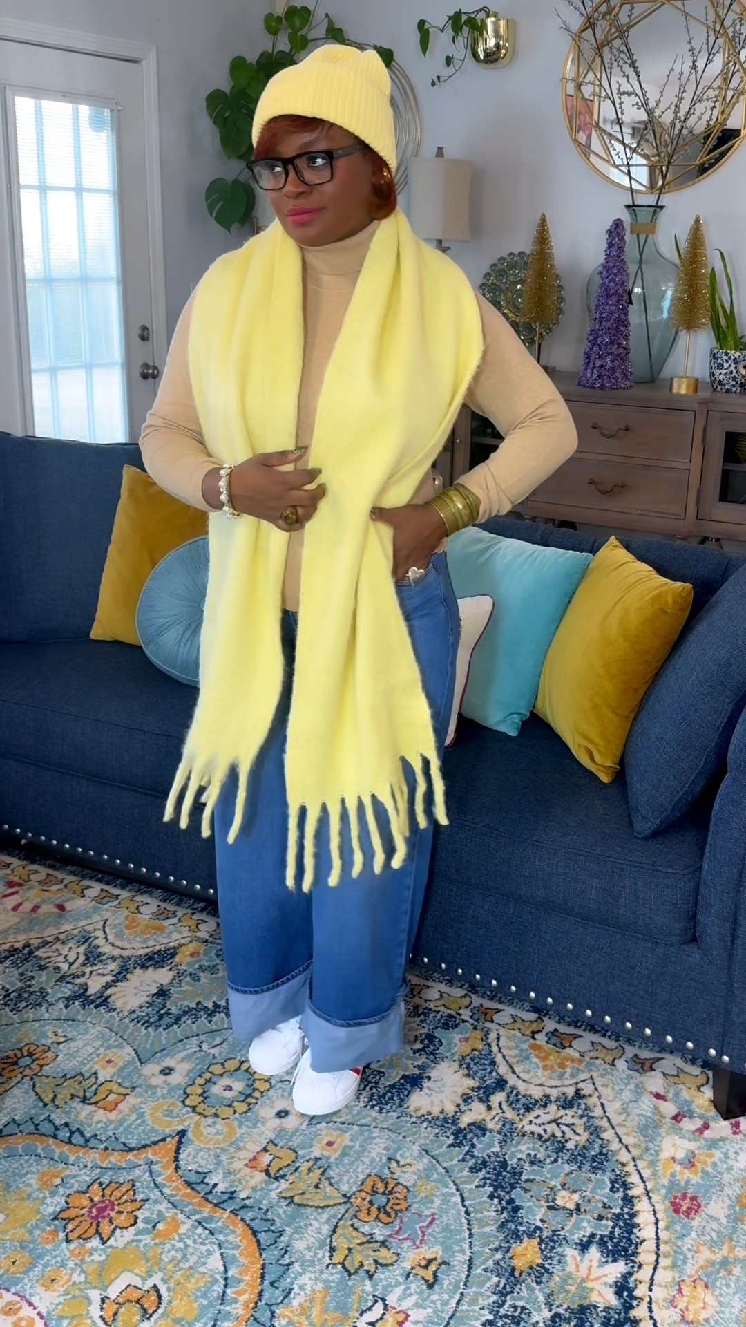 The colorful cozy scarves and beanies are perfect for the holiday season as a gift for your loved ones or yourself from @Gap! Promo: Now through 12/24 get 40-60% off Select Styles Make sure to order before the 19th to get in time for the Holidays!



#gappartner #howyouweargap 

#LTKSaleAlert #LTKHoliday