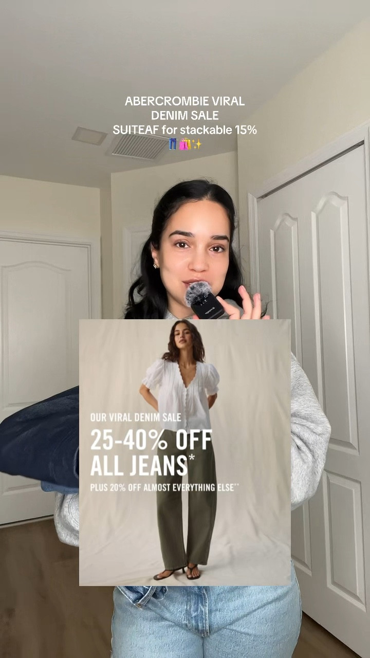 Abercrombie style, Abercrombie sale, Abercrombie jeans, denim try on, Abercrombie try on 

#LTKootd #LTKPetite #LTKSaleAlert