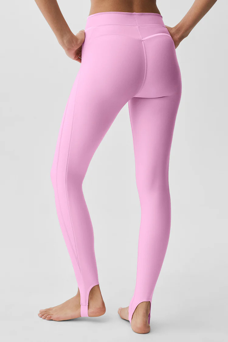Airlift High-Waist Love Language Stirrup Legging | Alo Yoga (US)