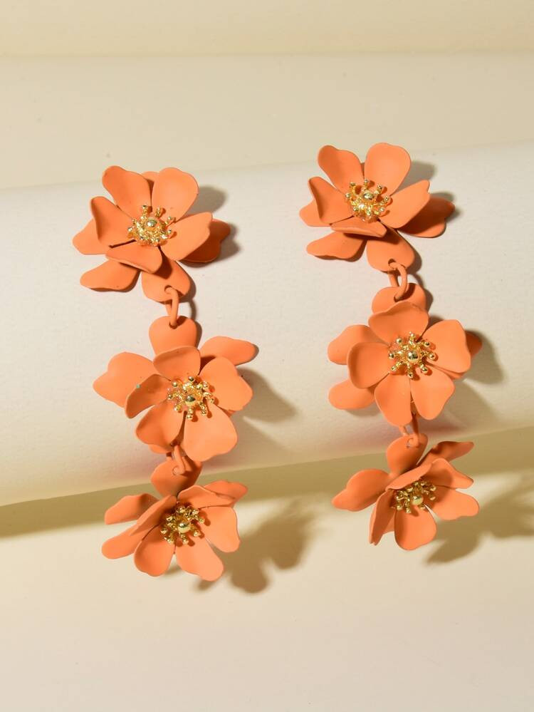 Flower Decor Drop Earrings
       
              
              $2.30        
    $2.19
     
   ... | SHEIN