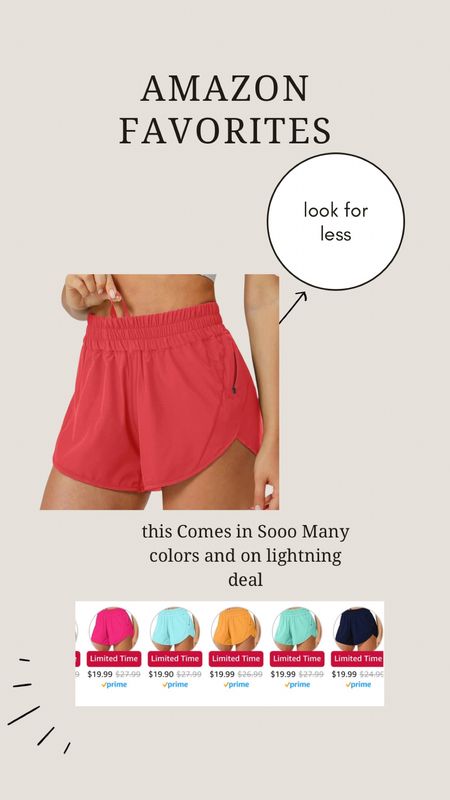 Amazon look for less athletic shorts 
Amazon fashion

#LTKActive #LTKfitness #LTKsalealert